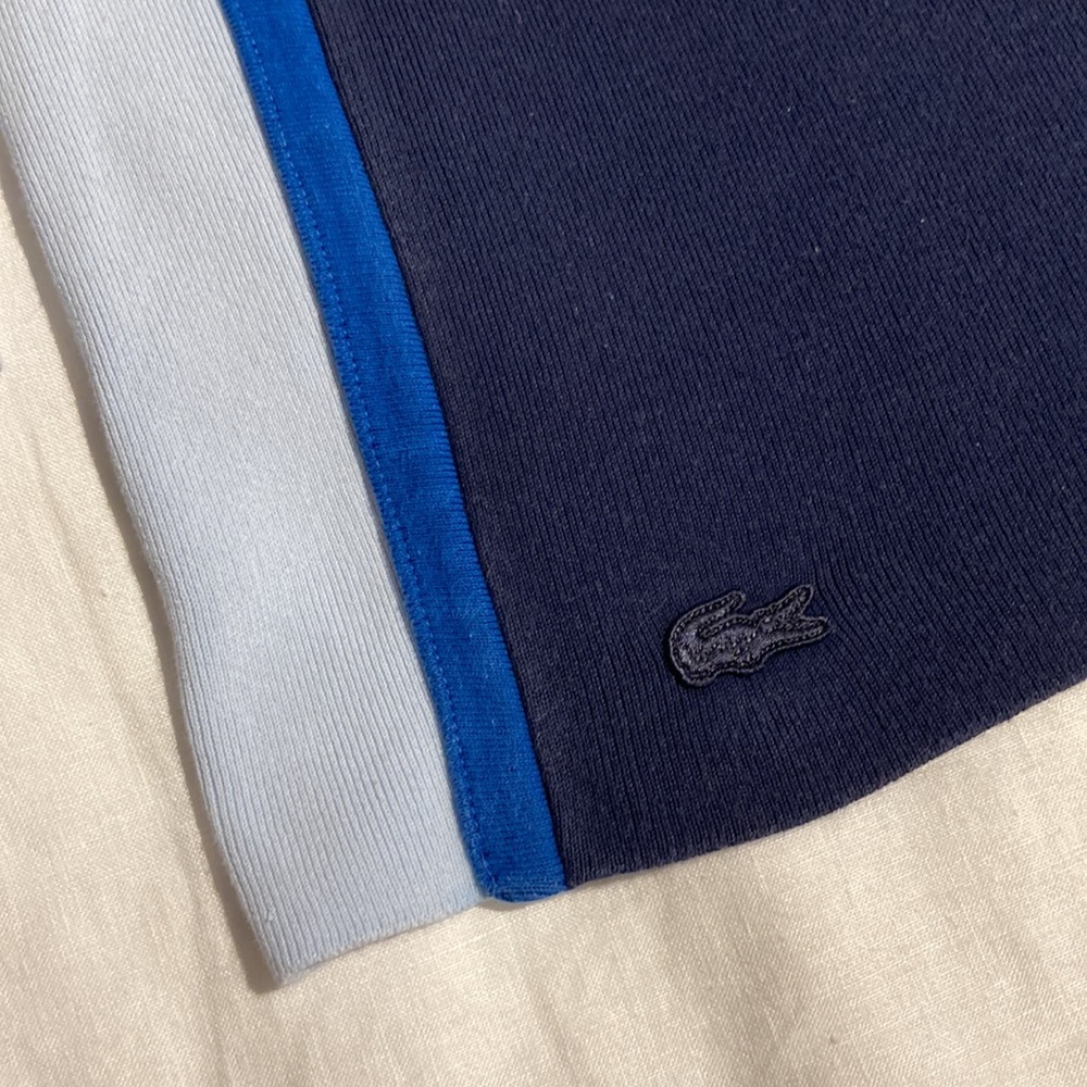 Lacoste pullover dynamic Colorblocking blues 40 - Picture 11 of 14